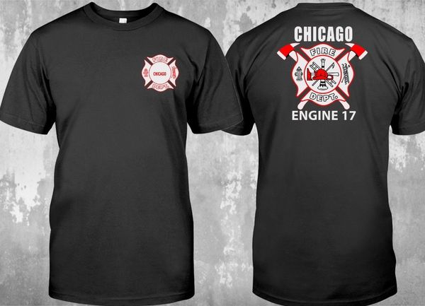 

new chicago engine 17 fire department firefighter duty shirt rescue fashion men fashion cool shirts sport hooded sweatshirt hoodie