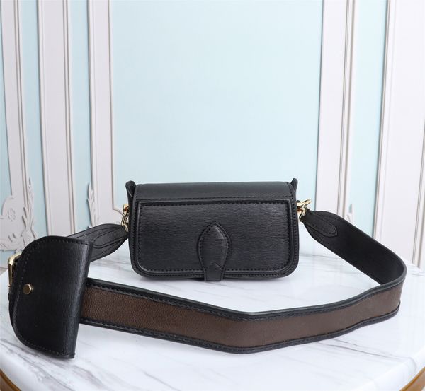 

2020 new black leather with gold hardware womens shoulder bag with box luxurys designers bags handbag chain bag crossbody bag 17