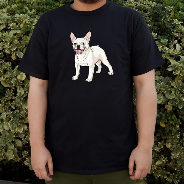 

sport 2019 new summer men fashion french bulldog smiling pet dog men's novelty t-shirt o-neck tee shirts