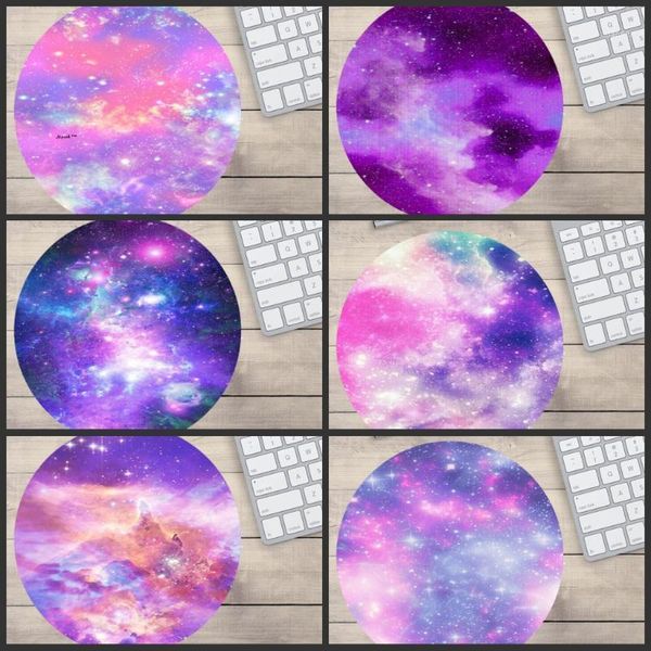 

mouse pads & wrist rests mairuige big promotion personalized fashion colorful space comfort mat gaming round mousepad size for 200*200*2mm1
