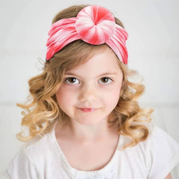

12 baby tie dye headbands newborn cotton elastic soft hair bands for toddler infants kids h jllmkp, Slivery;white
