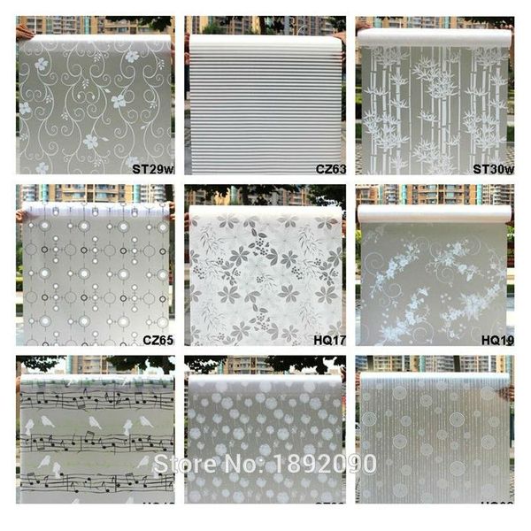 

широкий 45см * длинный 100см матовое непрозрачное стекло окна пленки для оковы клейкого стекла стеклянные стекла наклейки дома декор смешанн