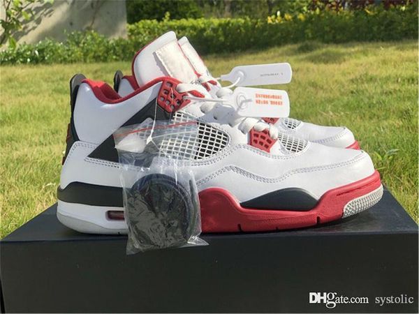 

2020 released air authentic 4 fire red union travis scott kaws bred 4s men outdoor shoes sports sneakers with original box dc7770-160
