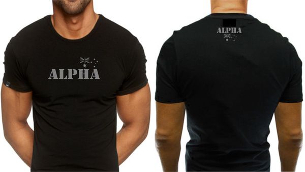 

sport 2019 new men's alpha australian army t shirt tee shirt