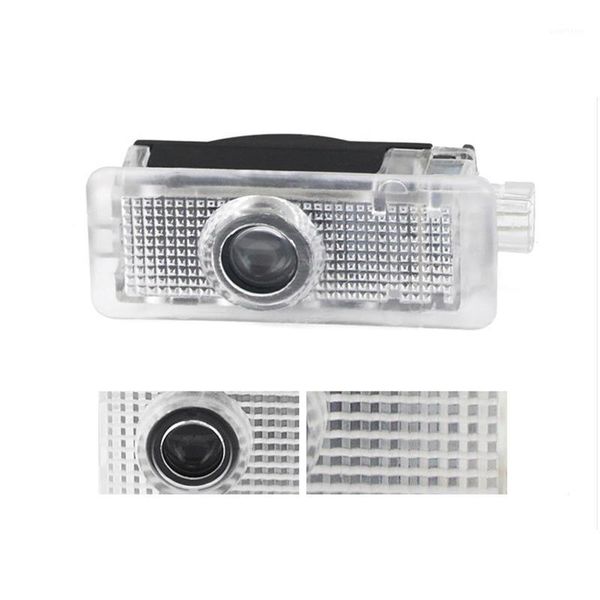 

2 pcs led car door opening welcome lights led safety lamps for cla cls a207 c207 car projector lamp laser1