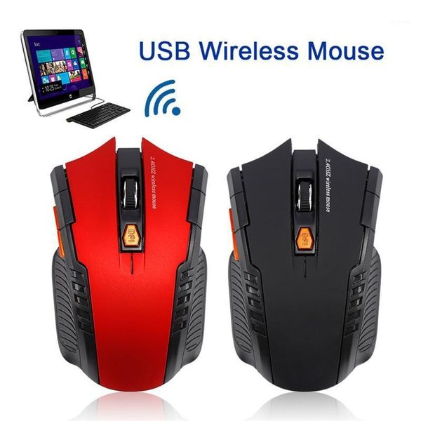 

mice professional wireless mouse 1200dpi 2.4g gaming laser gamer silence built-in battery computer for pc lap