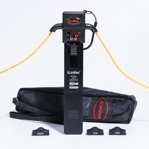 

fiber optic equipment kfi-35 optical identifier komshine 800-1700nm live detector identificador de fibra optica1