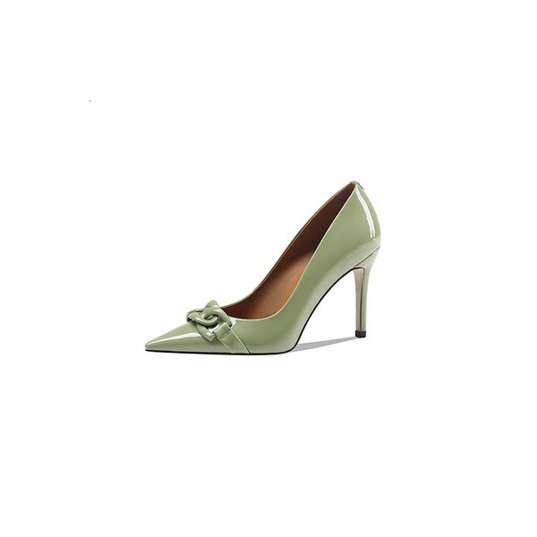 

size 2021 new 33-41 female shallow heels high stylish wedding ladies shoes 6ywz, Black