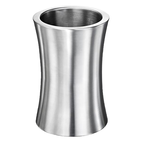 

stainless steel ice bucket for wine champagne cooler home bar accessory 2l