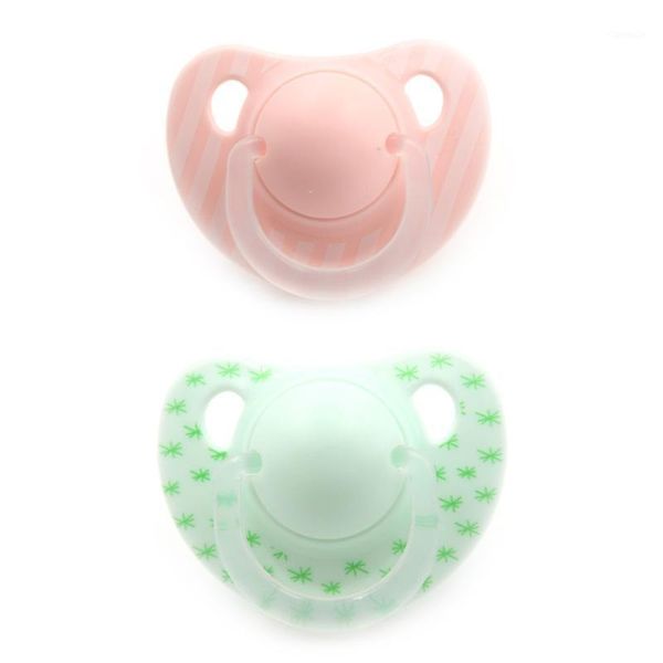 

pacifiers# infant born baby sleeping nipple printing pacifiers silicone cute round nipples safe grade supplies1