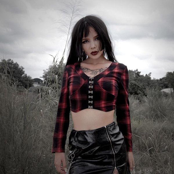 

autumn new chequered tight coat long sleeve coat for women, Black;brown