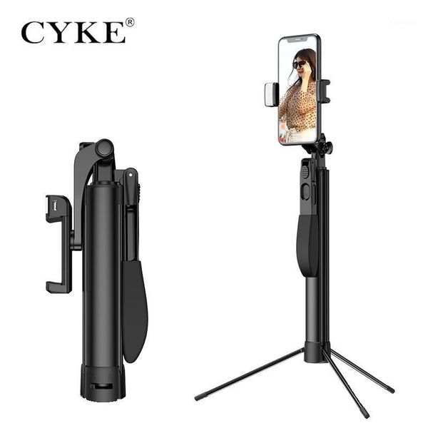 

cyke video tripod stabilizer selfie stick tripod bluetooth selfie stick for mobile1