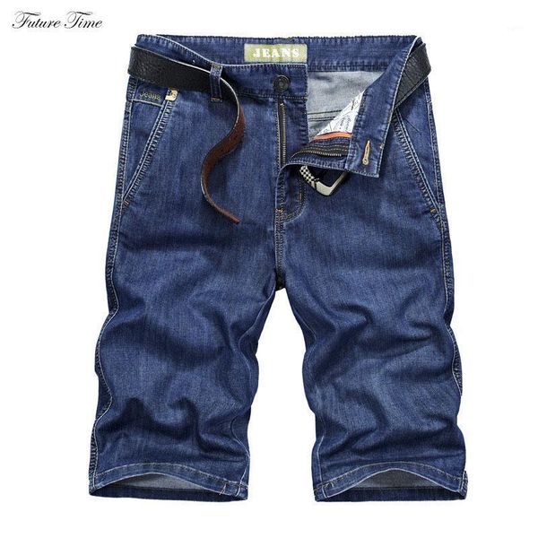 

men jeans pants summer outwear jeans shorts fashion casual loose plus size 2020 blue denim pants c18481, White;black