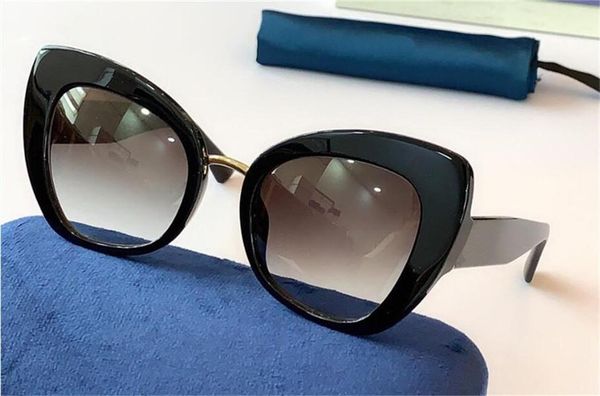 

new female design sunglasses 258e cat glasses frame modern popular style uv400 glasses outdoor protective glasses with case, White;black