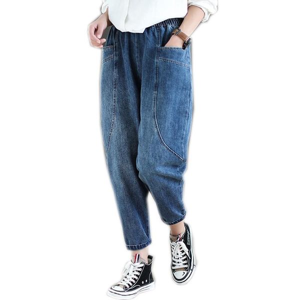 

women jeans black blue straight loose big retro vintage casual fashion new female for spring autumn b01171513