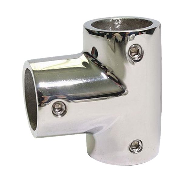 

marine boat connector fitting yacht handrail tee pipe fitting connector for 7/8\" tube