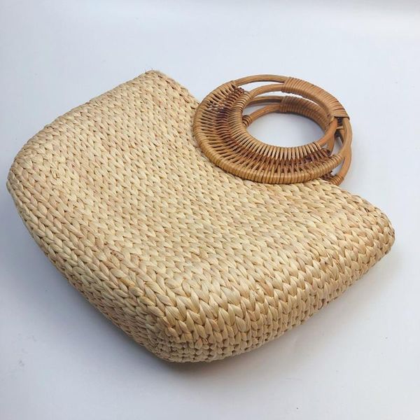 

fashion bags for women vintage straw bag casual wild vacation simple weave handbag strandtas tasjes dames 2020