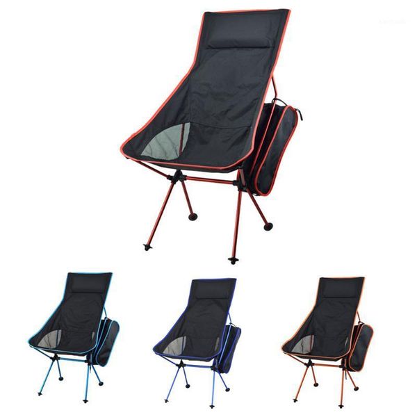 

camp furniture outdoor camping chair oxford cloth portable folding seat for fishing festival picnic bbq beach stool with bag1