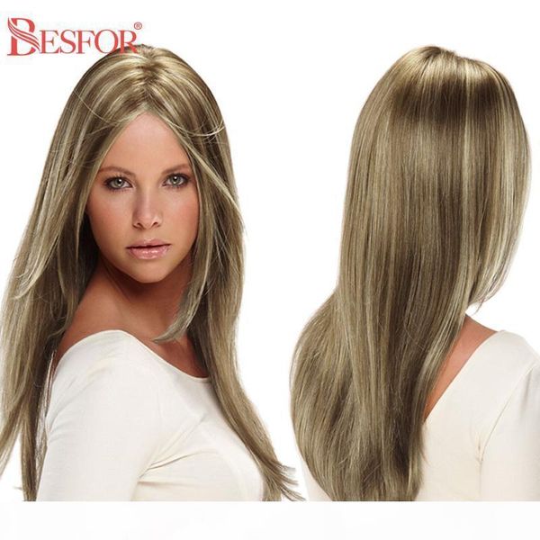 

highlight u part wigs long straight ombre human hair t part lace front wig pre plucked glueless brazilian remy for black women, Black;brown