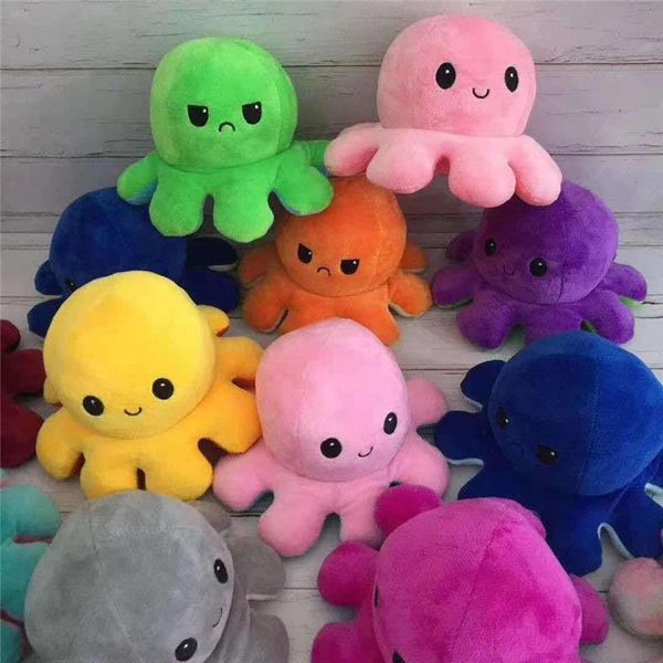 

cat toys 3pc reversible flip ocs stuffed plush doll soft simulation reversible plush toy color chapter plush doll child toy give gifts t