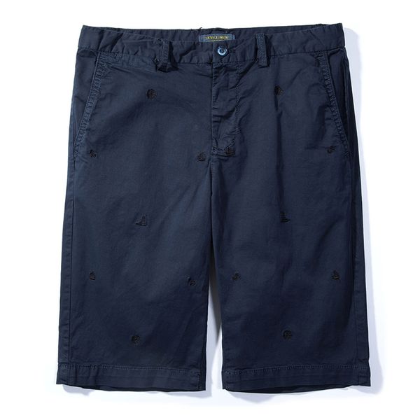 

2021 for men summer mode at height knee short-length male cotton style new tag shorts of quality f63 x6zr, White;black