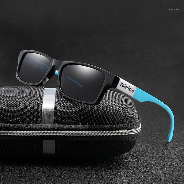 

classic retro polarized sunglasses men women design driving square frame sun glasses male goggle uv4001, White;black