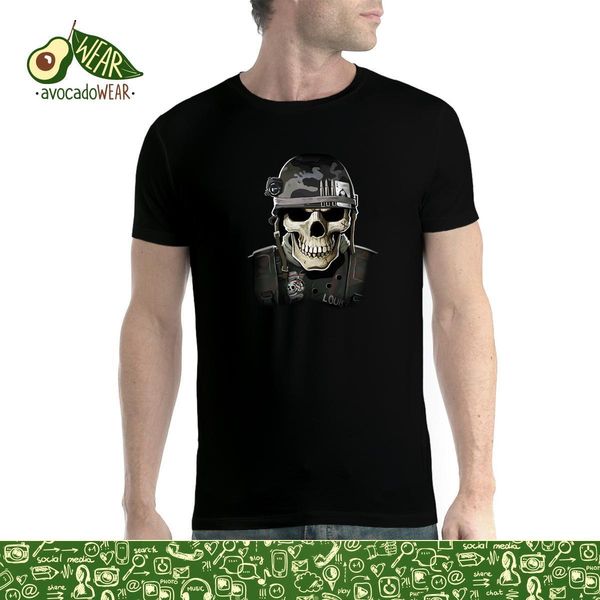 

2019 fashion summer military skull soldier war men t-shirt xs-5xl new tee shirt sport hooded sweatshirt hoodie