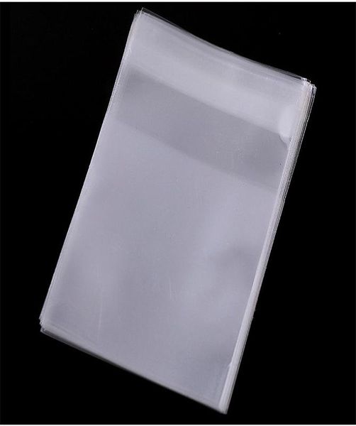 

100 шт. лот самоклеящееся уплотнение op opp сумки клей печать герметичный пластиковый чехол подарок ювелирных изделий пакет пылезащищенного