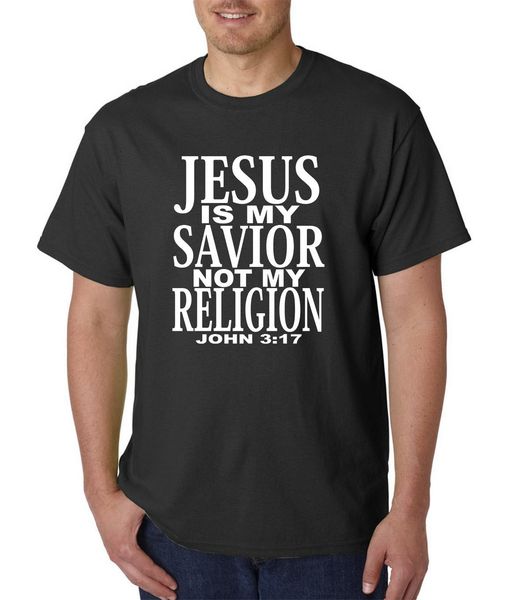 

jesus is my savior not my religion t shirt christian catholic god saves brand new t shirts tee sport hooded sweatshirt hoodie