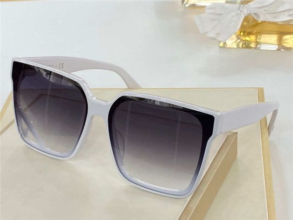 

71532 new style female sunglasses big frame plate full frame glasses charming and elegant style anti-ultraviolet 400 glasses casual glasses, White;black