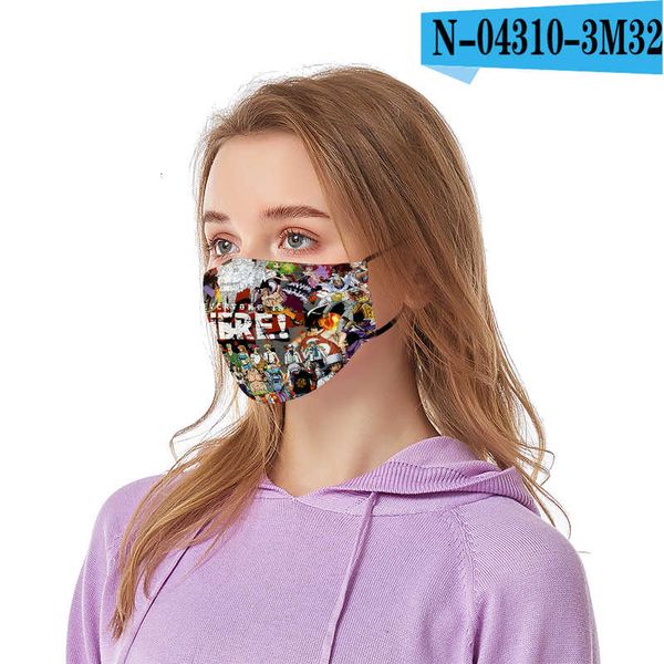 

mask and anti-fog mask pm2.5 gasket 2020 dust one piece personality mask 3 fhq5