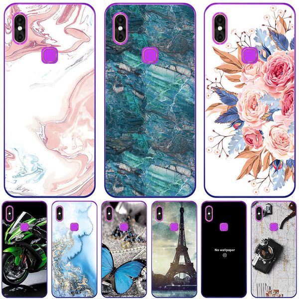 

qaleagoo m5 m9 m11 m13 mobile phone case fashion marble inkjet bag shelllk