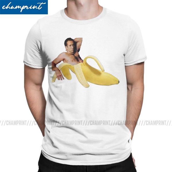 

nicolas cage in a banana for nicolas cage funny meme picolas cage tees short sleeve summer sport hooded sweatshirt hoodie men t shirt