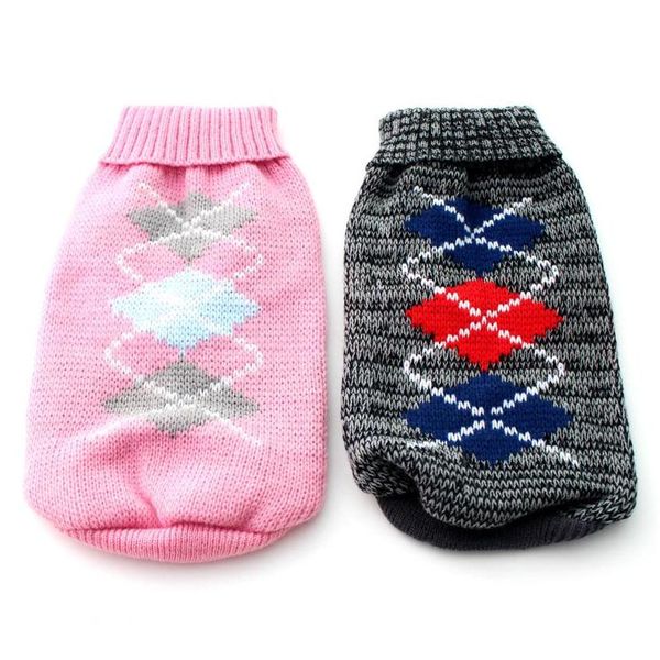 

dog pet winter christmas dog sweater coat checker design,pet diggie jumper jacket clothes,5 sizes zv5jk