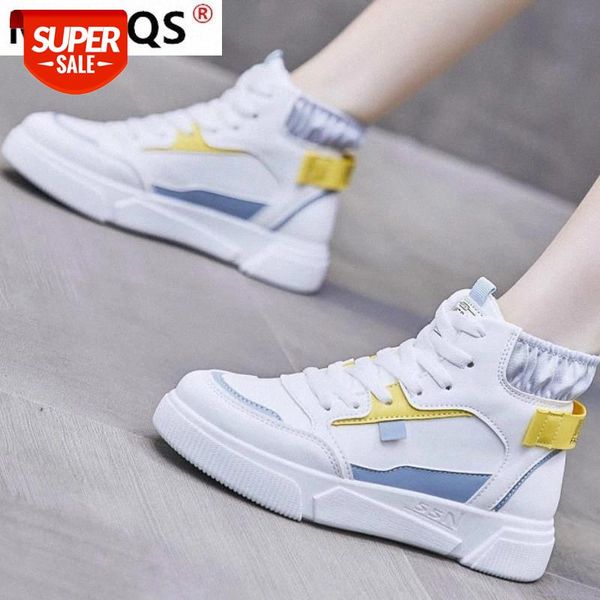 

2021 spring casual platform women sneaker fashion women lace-up high shoes walking comfortable vulcanized shoes for woman #ak8j