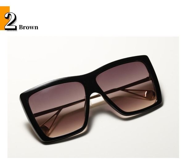 

2021 new oversized sunglasses women designer sun fashion sunglass driving shades eyewear wholesale frames von5, White;black
