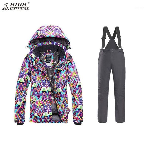 

skiing jackets high experience winter jacket girls girl ski suit outdoor camping warm coat and snowboarding sets waterproof -30 degree1