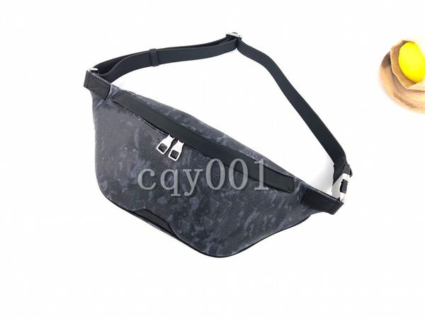 

2021 new waist bag outdoor bag real leather chest bags discovery mens bags designer leather purse fashion storage belt bag 57276