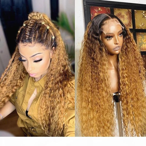 

indian bouncy curly deep part full lace human hair wigs with baby hair lace front wigs for women natural hairline 360 frontal, Black