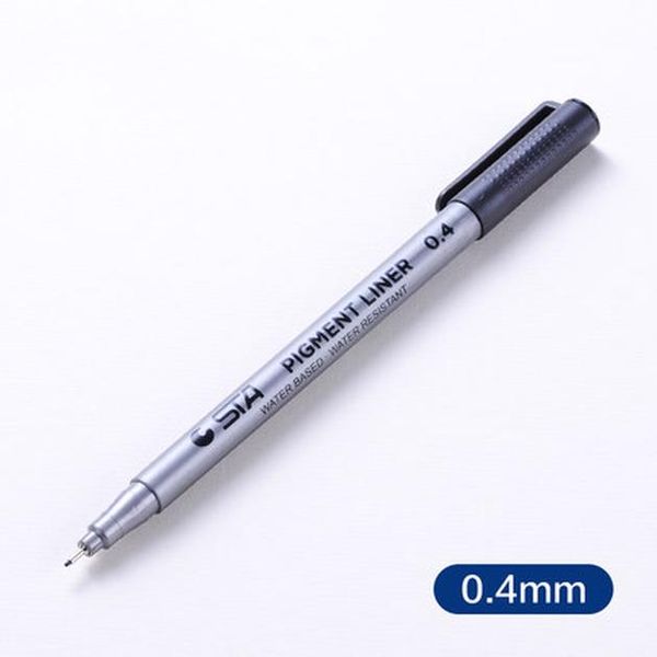 

pigment liner pigma micron ink marker pen 0.05 0.1 0.2 0.3 0.4 0.5 0.6 0.8 different tip black fineliner sketching pens jlltyv ffshop2001