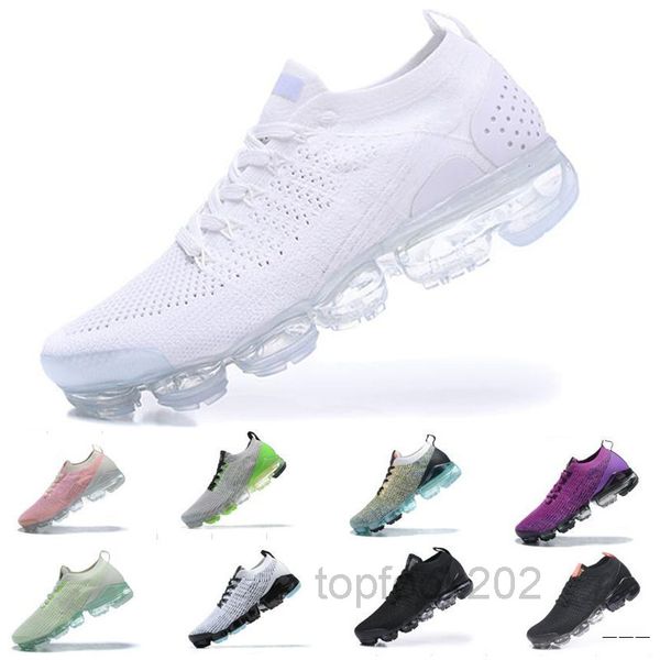 

new 2.0 fly 3.0 knit trainers red orbit smoke grey black metallic rust pink triple white mens casual shoes women sneakers idce