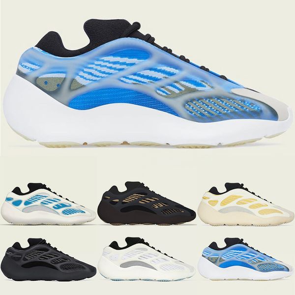 

kanye 700 v3 running shoes men women 700v3 runner clay brown kyanite safflower alvah azael azareth mens trainers sports sneaker size 36-45, White;red