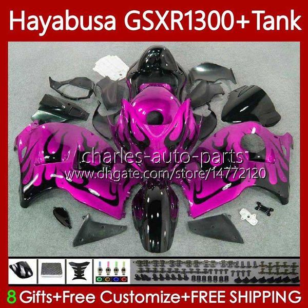 Bodys для Suzuki GSX-R1300 Hayabusa GSXR-1300 GSXR 1300 CC 96-07 74NO.206 1300CC GSXR1300 Rose Flames 96 1996 1997 1998 1999 2000 2001 GSX R1300 02 03 04 05 06 07