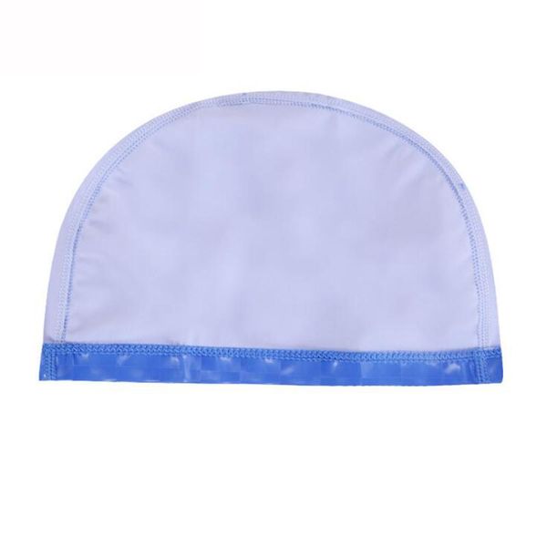 

мужчины женщины свободный размер эластичный водонепроницаемый pu плавательный крышка ткань защита уши длинные волосы спортивные спортивные к