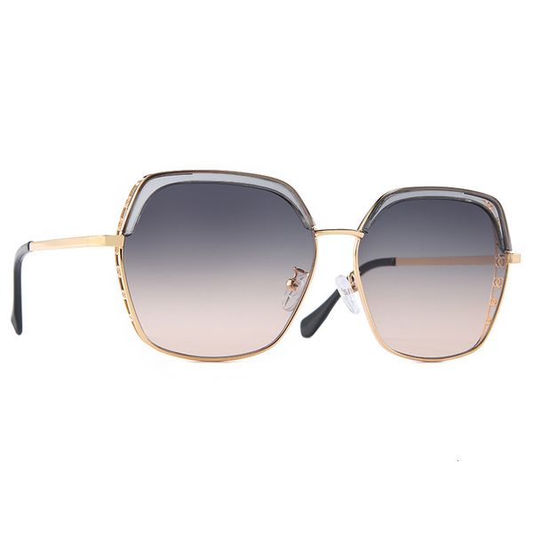 

2021 new retro oversize sunglasses men metal frame goggle eyewears for women outdoor club ladies shades oculos gafas 7051df ll8b, White;black