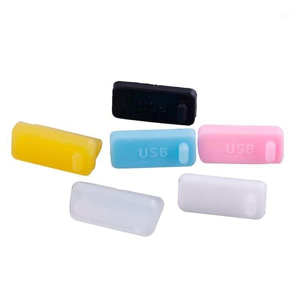 

10pcs/pack silicone anti dust plug ser universal dustproof usb port rj45 interface cover for lappc1