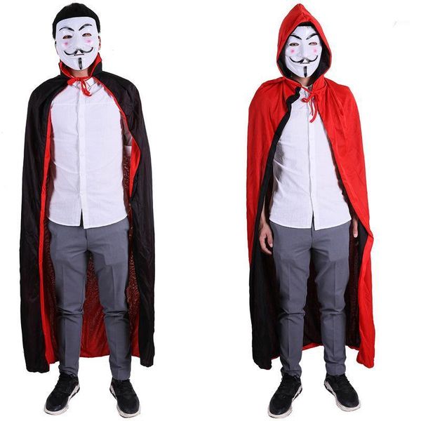 

2020 sell fashion capes cloak long velvet cape for christmas halloween cosplay1, Tan;black