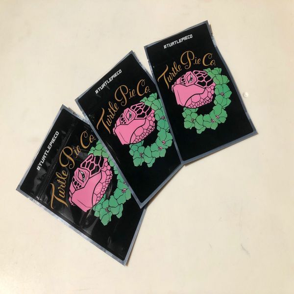 

pie запах 3.5-7g хранения сумки сумки местные proof майларовые сумки turtle zipper bag resealable пустой wmtbv xhhair