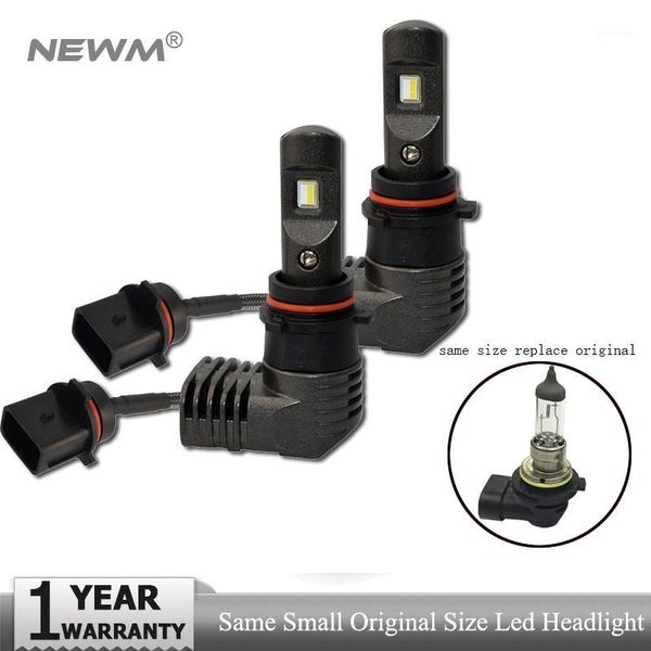 

2pcs 50w h7 h8 hb3 hb4 5202 9012 d1 p13w psx24w psx26w same orignal lamp size led headlight bulbs 6000k white light1