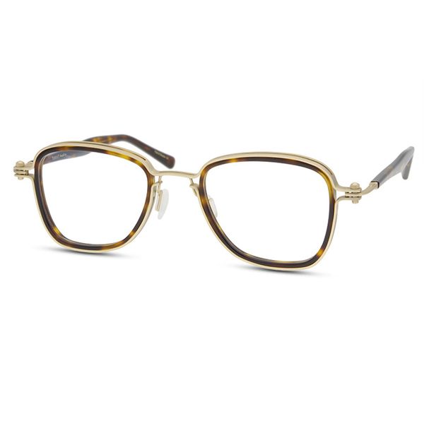 

2021 the new titanium retro fashion myopic man and woman ultra-light optical glasses attacked frame 65j2, White;black